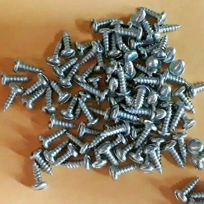 #2 X 1/4  PAN HEAD SLOTTED SHEET METAL SCREWS STAINLESS STEEL18-8 SELECT Qty • $8.75