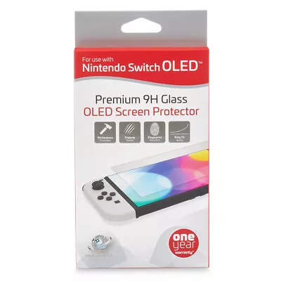 3rd Earth Premium Tempered Glass Screen Protector Guard For Nintendo Switch OLED • $22