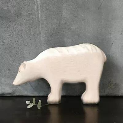 East Of India Large Wood Polar Bear Christmas Decoration • £11.84