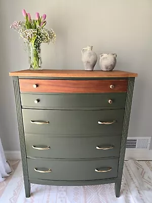 Dixie Solid Wood Vintage Dresser -Shipping Is Place Holder • $800