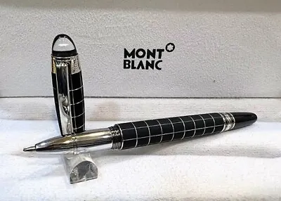 Montblanc Star Walker Stainless Steel Roller Ball Pen - Refurbished • $112.12