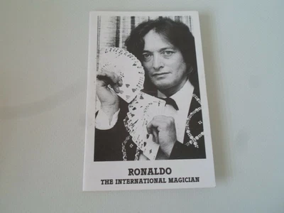 £9.99 • Buy RONALDO, International Magician, Signed Advertising Card - Scarborough ?  §ZA740