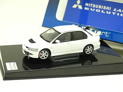 Auto Art 1/43 - Mitsubishi Lancer Evo 8 VIII White • $152.54