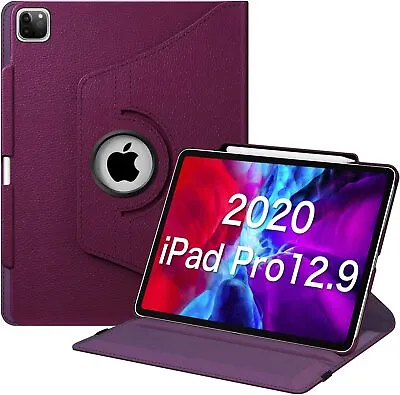Rotating Case For IPad Pro 12.9  4th/3rd Gen 360 Degree Swivel Smart Stand Cover • $9.99