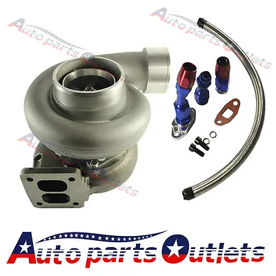 Trim Turbo Charger Oil Feed+drain Line Gt45 600+hp T4/t66 3.5 V-band 1.05 A/r 92 • $214.99