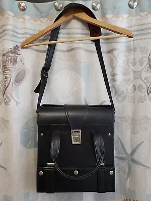 Vintage  MARSAND  Leather Camera Bag/Carrier W/Shoulder Strap Made In U.S.A. • $22