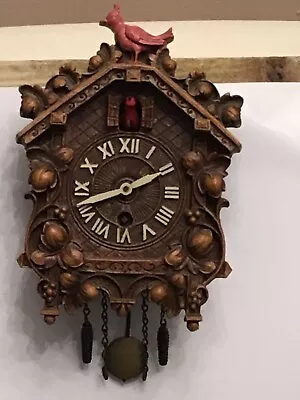Antique Lux Cute  Miniature Cuckoo Clock 👌 • $35