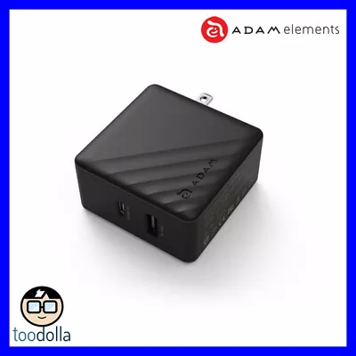$79.90 • Buy Adam Elements Omnia P5, USB-C And USB-A Wall Charger, MacBook And More, Black