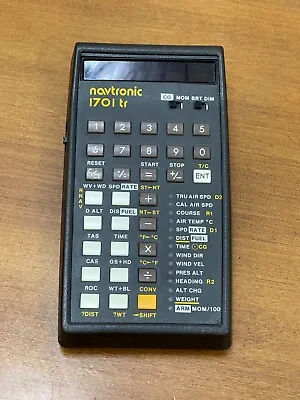 $19.88 • Buy VINTAGE Navtronic 1701 TR Flight Computer Calculator , Non-working, For Parts