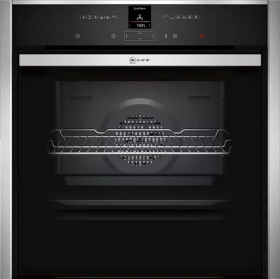 £850 • Buy Neff B57CR22N0B Slide And Hide Pyrolytic Single Oven - 2 Year Guarantee - NEW