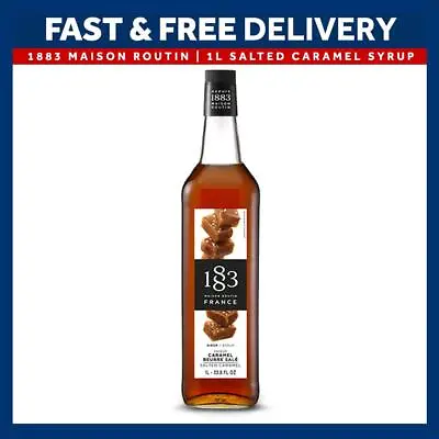 1883 Maison Routin Syrups Coffee Cocktail 1L Syrups | Mixed Flavours | UK Monin • £13.19