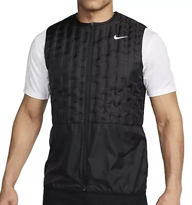 50% OFF Nike Therma-FIT Size XXL Repel Mens Full-Zip Down Golf Vest $200.00 • $99.99
