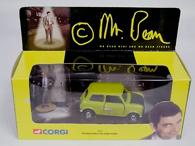 Corgi 04438 TV  Classic Austin Mini & Mr Bean Figure • £45