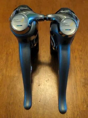 Rebuilt Shimano 600 ST-6400 STI Shift Levers 2x8 Speed Tricolor Brifters • $135