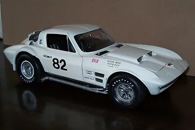 1:18 EXOTO 1964 ROGER PENSKE #82 CORVETTE GRAND SPORT  CUSTOM MADE 1 Of A Kind • $149.99