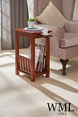 Kilburn End Table With Magazine Rack And Pull Out Tray • $112