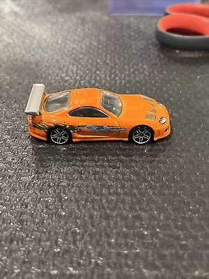 2013 Hot Wheels '94 Toyota Supra The Fast And The Furious 2/8 Orange Loose • $15