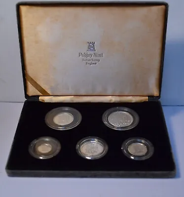 1986 Isle Of Man Noble 4 Coin  .999 Platinum Proof Set Pobjoy 1.85 Oz 2000 Mintd • $2840