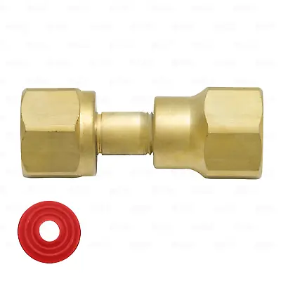 Nitrogen Regulator To CO2 Tank Adapter Fitting CGA320 To CGA580 Brass Coupler • $19.99