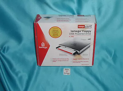 Iomega 31062400 Floppy USB Powered Gray Pc/Mac “Excellent – Lab Tested Wow SALE! • $29.99