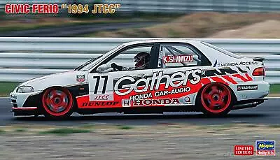 Hasegawa 1/24 Civic Ferio 1994 JTCC Plastic Model 20422 • $74.31