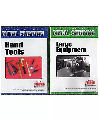 Metal Work Basics Set: Hand Tools DVD Plus Large Equipment DVD (2 DVD Set) • $65