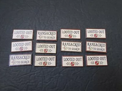 Munchkin Quest Board Game: 12 Search Result Tokens Replacement Pieces • $3.99