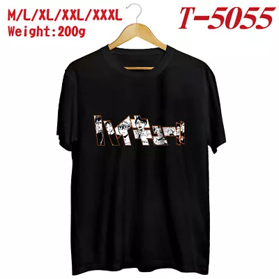Anime Haikyuu!! Cosplay Black Short Sleeve Unisex T-shirt Casual Summer Tee#K83 • $26.99