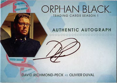 $68.90 • Buy Cryptozoic Orphan Black Autograph Card DRP David Richmond-Peck As Olivier Duval