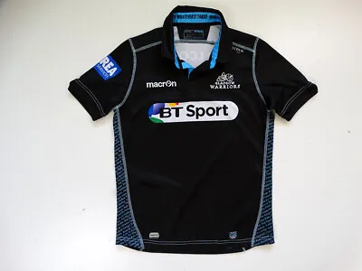 £17.99 • Buy Glasgow Warriors Home Rugby Union Shirt Jersey Trikot 2016 - 2017 Macron XS