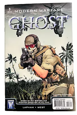 Modern Warfare 2 Ghost #3 Wildstorm  2010 Rare  High Grade Nm+ (9.6) • $69.99