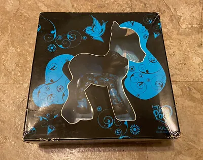 Hasbro My Little Pony 2008 Exclusive Blue Black Tattoo Art Collector Pony • $49.99
