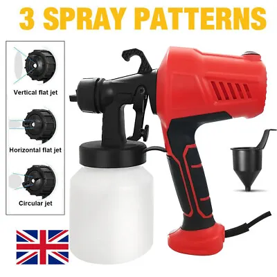 £23.45 • Buy Paint Sprayer Spray Gun Airless Hvlp Electric Hand Held Fence Tan System 800ml