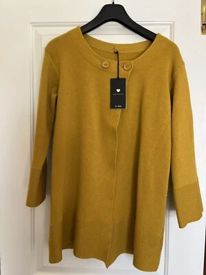 £19.99 • Buy BNWT Ladies Gold Cardigan Long Length Size 14-16. Original Price £42.