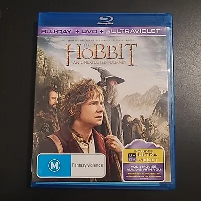 Hobbit  An Unexpected Journey | Blu-ray + DVD + UV (Blu-ray 2012) • £4.33