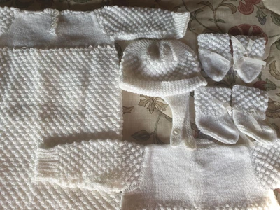£20 • Buy Handmade Christening Gown Five Piece