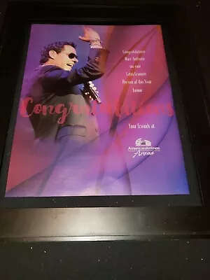 Marc Anthony Latin Grammy Awards Rare Original Promo Poster Ad Framed! • $52.08