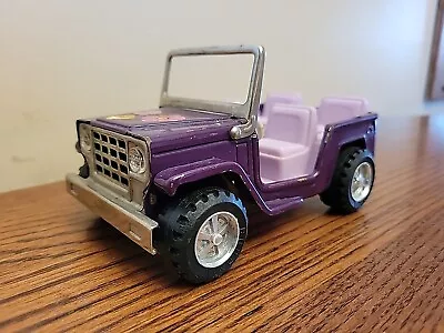 Vintage Buddy L 1970’s Purple Jeep Toy Metal W/Folding Windshield 6  • $13