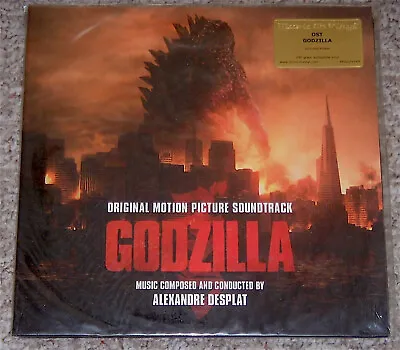 $142 • Buy GODZILLA ***OST 2x Vinyl 180g Gram Audiophile Vinyl / Includes Poster