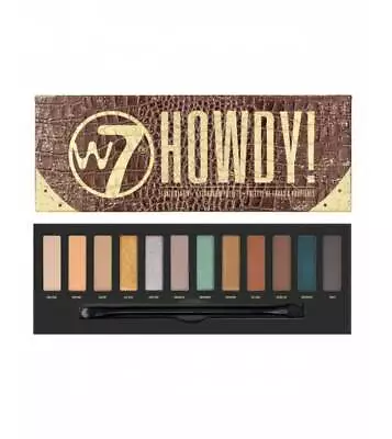 W7 Howdy! Matte Metallic Finish Eyeshadow Palette  • £5.99