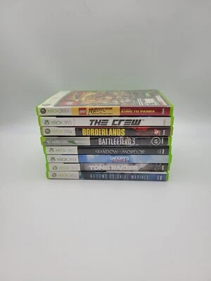 $34.99 • Buy XBOX 360 Game Lot Bundle Snoopy Aliens The Crew And More