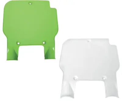 UFO Green / White Front Number Plate Fits Vintage Kawasaki KX125/250/500 89-95 • $24.95