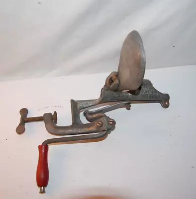 Vintage Mt. Joy Cast Iron Red Handle Cherry Pitter #50 • $24.99