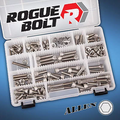 Mopar Big Block Stainless Steel Engine Bolt Kit Set 383 400 413 426w 440 B Rb Bb • $49.64