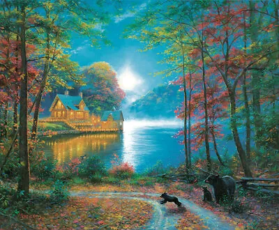 Sun Out Lakeside Dreams Puzzle 1000 Piece Puzzle Mark Keathley Discontinued NEW • $45.99