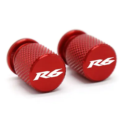 Universal Motorcycle Wheel Tire Valve Cap Cover For Yamaha YZF R3 R25 R6 R1 R125 • $0.01