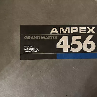 Ampex / Quantegy 456 1/2  Width Reel Tape SP 10  Pancake 2500 Ft Baked & Re • $15.95