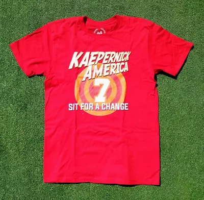 Colin Kaepernick #7 Social Justice San Francisco 49ers Bullseye Shirt New • $19.95