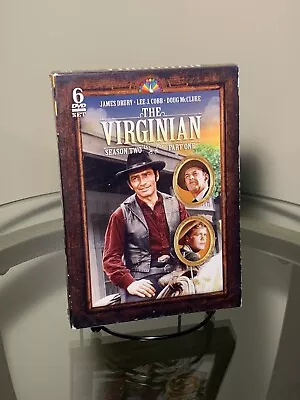 Virginian: Season Two Part One (6-Disc DVD) James Drury Lee Cobb Doug McClure • $6.79