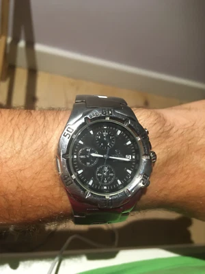 £10.99 • Buy Breil Milano Mens Steel Chronograph, 100m. Black Dial. New Battery Required 